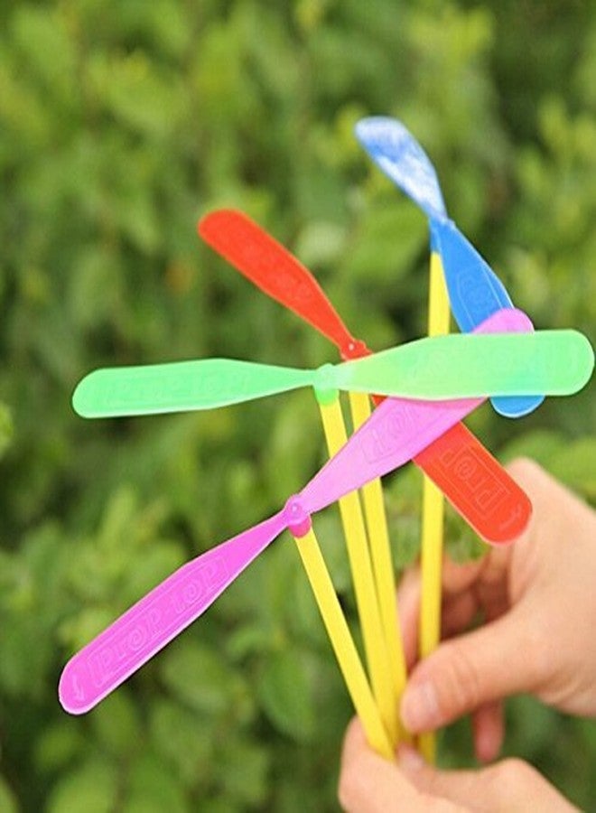 Firstly Traders Mini Plastic Flying Toys/Bamboo Dragonfly Propeller Toy Kids Outdoor Playing Party Favors Toy Gifts-36 Piece Durable - Image 3